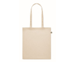 Katoenen tas bedrukt met logo kleur naturel