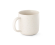 Mok met gespikkelde afwerking kleur gebroken wit
