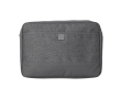 Canvas laptophoes kleur donkergrijs