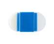 gum met puntenslijper kleur blauw