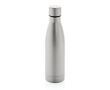 Elegante metalen Fles van gerecycled staal kleur grijs