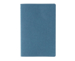 FSC-gecertificeerd notitieboek met zachte kaft kleur blauw