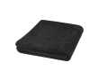 Grote katoenen handdoek 550 g/m2 kleur zwart