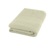 50x100 cm katoenen handdoek 450 g/m2 kleur lichtgrijs