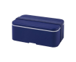 Exclusieve enkellaagse lunchbox kleur blauw