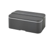Exclusieve enkellaagse lunchbox kleur grijs