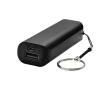 Kleurrijke 1.200mAh sleutelhanger powerbank kleur zwart