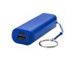 Kleurrijke 1.200mAh sleutelhanger powerbank kleur koningsblauw