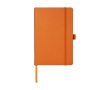 Reclameboek met crèmekleurig papier kleur oranje