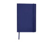 Kleurrijk promotioneel boek met zachte kaft kleur marineblauw
