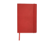 Kleurrijk promotioneel boek met zachte kaft kleur rood
