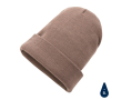 Eco cap met logo van Polylana®-garen kleur bruin