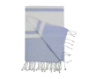 Pareo van gerecycled katoen van 160 g/m² kleur blauw
