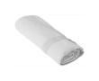 Handdoek met elastiek om te vouwen kleur wit