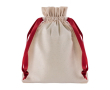 Tas met sluiting bovenaan kleur rood