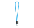 Buisvormige lanyard met levering van 5 tot 7 dagen kleur lichtblauw