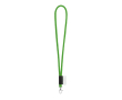 Buisvormige lanyard met levering van 5 tot 7 dagen kleur groen