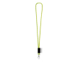 Lanyards met logo op label met levertijd van 5-7 dagen kleur geel