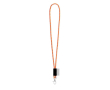 Lanyards met logo op label met levertijd van 5-7 dagen kleur oranje