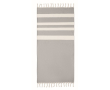 Gerecyclede handdoek Pareo Sea 140 g/m2 kleur donkergrijs