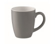 Gekleurde mokken met logo, 300ml kleur grijs