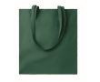 Gekleurde katoenen tas van 180 gr / m2 kleur donkergroen