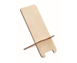 2-delige houten mobiele telefoonhouder kleur hout