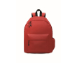 Effen polyester gepersonaliseerde rugzak kleur rood