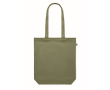 Organische canvas tas in kleur 270 g/m2 kleur groen