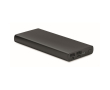 Powerbank van 10000 mAh met USB type C kleur zwart