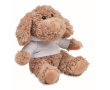 Teddy in de vorm van een hond en een trui kleur wit