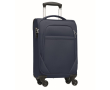 RPET polyester trolley met hangslot kleur blauw
