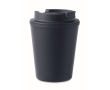 Gerecycled thermisch meeneemglas kleur ultramarijn blauw