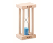 Zandloper van hout kleur hout