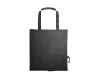 Boodschappentas van 190T polyester kleur zwart