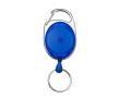 Originele sleutelhanger clip uitschuifbare karabijnhaak kleur blauw