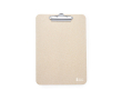 Eco papieren organizer met clip kleur naturel