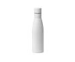Rubberen stalen fles kleur wit