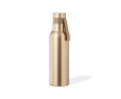 Stalen thermosfles met metallic esthetiek kleur goud