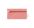 Etui van gerecycled katoen kleur rood