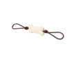 Botvormige bijtring kleur beige