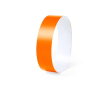 Gekleurde onbreekbare evenement polsbandjes kleur oranje