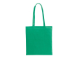 Zak van gerecycled katoen en rPET 180 g/m2 kleur groen