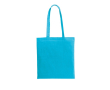 Zak van gerecycled katoen en rPET 180 g/m2 kleur lichtblauw
