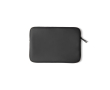 Elegante laptop sleeve van waterafstotend nubuck-PU kleur zwart