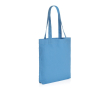 Tassen met logo van gerecycled canvas, 285 g/m2 kleur lichtblauw