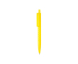Gekleurde reclame pennen met geometrisch ontwerp kleur geel