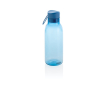 Herbruikbare waterfles van 100% RPET met draaglus kleur blauw