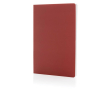 Duurzaam notitieboek van steenpapier kleur rood