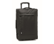 Trolley bedrukken met stevige basis en dubbel compartiment RPET 600D kleur zwart